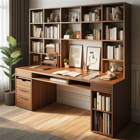 study table  bookshelf design smart space saving study solutions