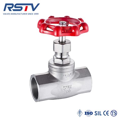 High Pressure Stainless Steel Globe Valve Rst Valve