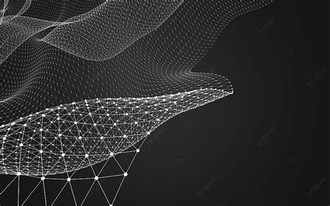 具有低多邊形空間和抽像多邊形的 3d 渲染深色背景 照片圖桌布圖片免費下載 Pngtree