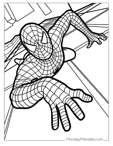 40 Spider-Man Coloring Pages (Free PDF Printables) | Coloring pages