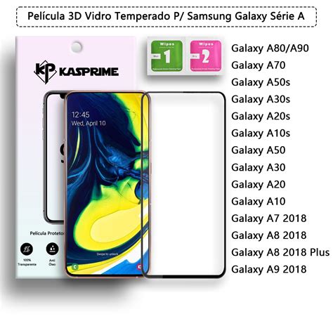 Pel Cula Protetora D De Vidro Temperado H P Samsung Galaxy A A