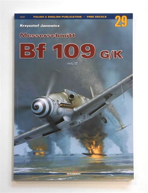 Cheap Books Zb1581 Kagero Monographs No 29 Messerschmitt Bf 109 G K