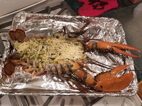 Baked Stuffed Lobster Recipe By Endre Barath Jr