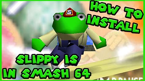 Slippy Toad Smash Remix Fan Mod INSTALL TUTORIAL SHOWCASE Smash