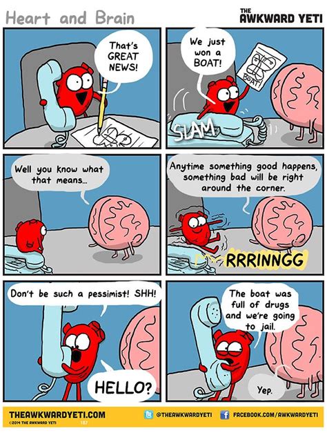 Heart Vs Brain Funny Webcomic Shows Constant Battle Between Our