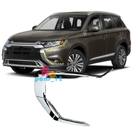 Oe Right Front Bumper Strip Trim Replace For Mitsubishi Outlander Phev 2016~2019 Car And Truck