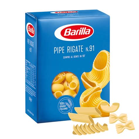 Barilla Pipe Rigate Makaron Kolanka Z Pszenicy Durum G