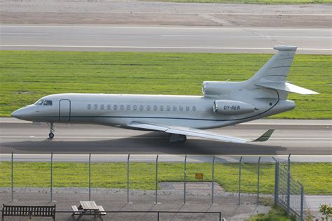 Air Alsie Dassault Falcon 8X OY NEW 230910 BMA Departing T Flickr