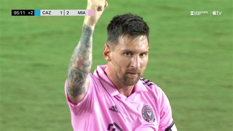 Lionel Messi Golazo Wins It In Stoppage Time On Inter Miami Debut