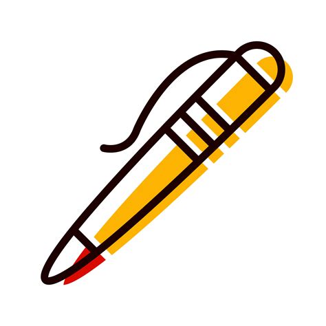 Pen Icon Design 504560 Vector Art At Vecteezy