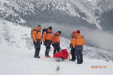 Tatry Tragiczny Wypadek Odnaleziono Cia O Turysty Porwanego Przez Lawin