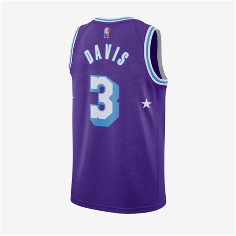 Nike NBA Los Angeles Lakers Anthony Davis Swingman Jersey Field