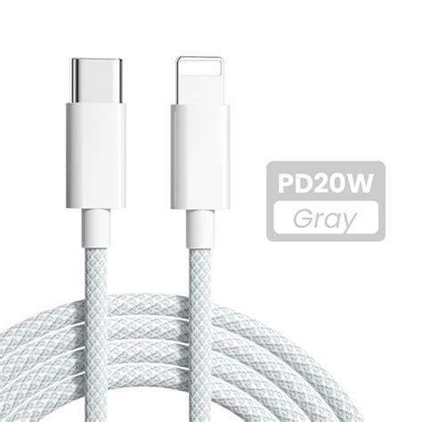 USB type C - Lightning cable white 1.5m/20W