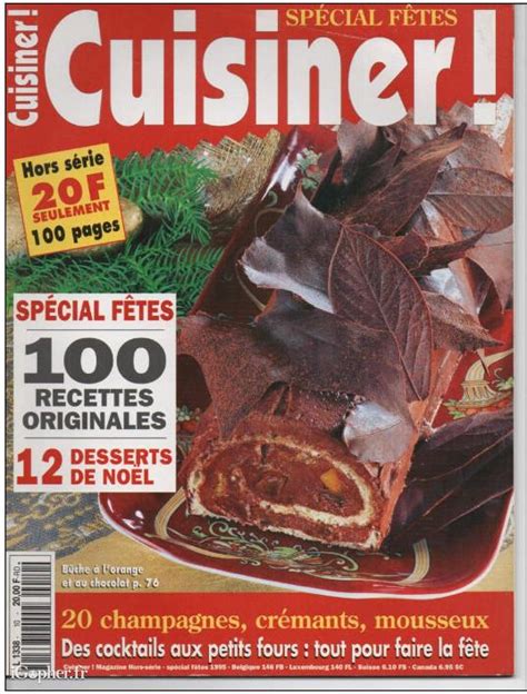 Cuisiner Magazine Spécial Fêtes Hors Série N°10 Igopherfr