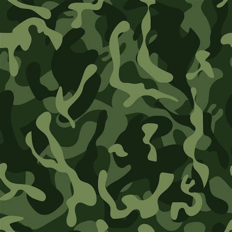 Premium Vector Camouflage Pattern