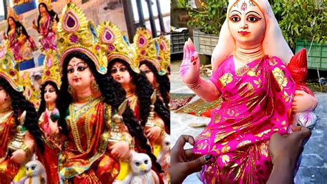 Maa Laxmi Clay Murti Making Process Easy Idol Making Process How To