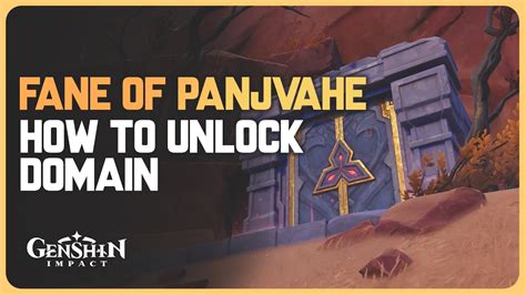 Fane Of Panjvahe Domain Puzzle How To Unlock Genshin Impact