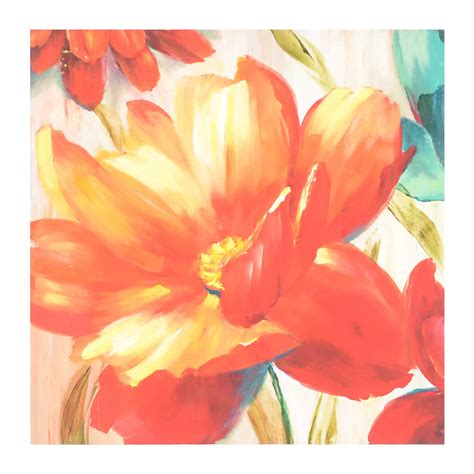 Blooming Floral Canvas Art Print Kirklands