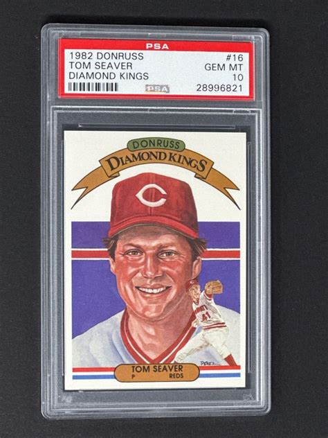 Tom Seaver 1982 Donruss 16 Diamond Kings Price Guide Sports Card