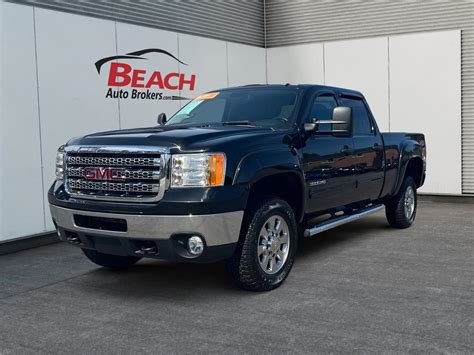 2013 Gmc Sierra 3500 Sle Crew Cab Z71 4x4 Pickup Truck 6 6l Duramax Turbo Diesel We Re