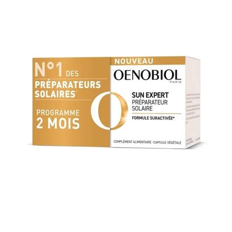 OENOBIOL SUN EXPERT Préparateur Solaire Complément Alimentaire 30