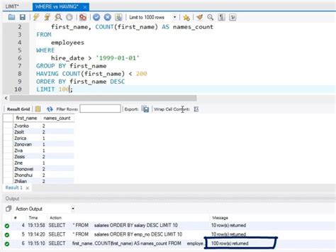 How To Use The Limit Statement In Sql 365 Data Science Sql Join