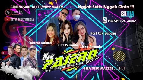 Live Performnew Pajero Gela Gelo Mazzze Puspita Audio Genengsari