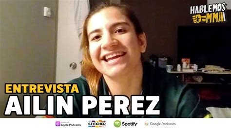 Ailin Perez Entra A UFC Con Grandes Metas Yo Tengo Con Que Darle A