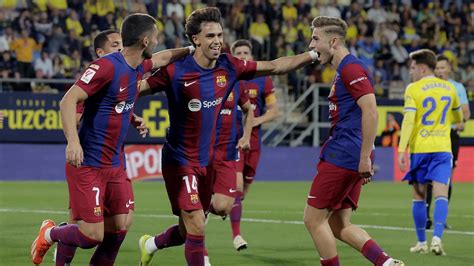 Un Golazo De Joao F Lix Le Da Un Triunfo Apretado Al Barcelona Ante El