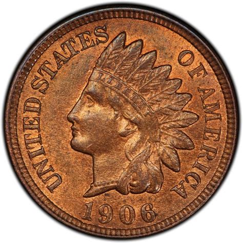 1906 Indian Head Pennies Values and Prices - Past Sales | CoinValues.com