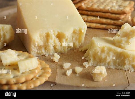 Lancashire cheese a traditional English cheese similar to Cheddar from ...