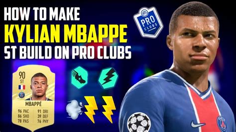 THIS KYLIAN MBAPPE ST BUILD IS BROKEN ON FIFA 21 PRO CLUBS Traits