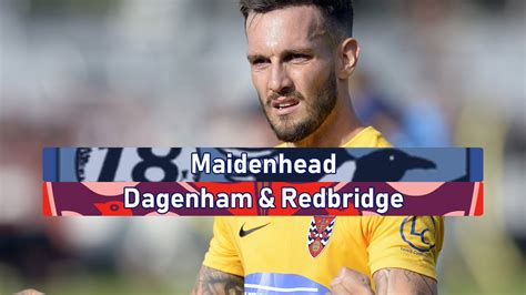 Match Highlights Maidenhead United Vs Dagenham Redbridge Youtube