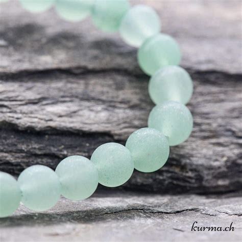 Bracelet Pour Adolescent En Aventurine Naturelle