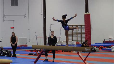 Layla S 3rd Level 2 Gymnastics Meet Usag Youtube