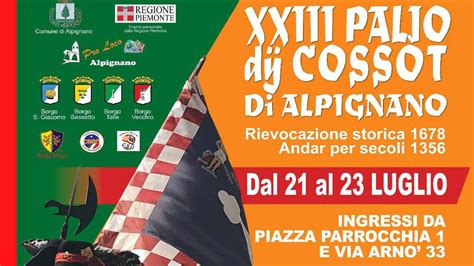 Xxiii Palio Dij Cossot Di Alpignano La Voce Della Dora