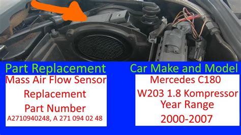 Mass Air Flow Sensor Symptoms Mercedes Dorotha Homan