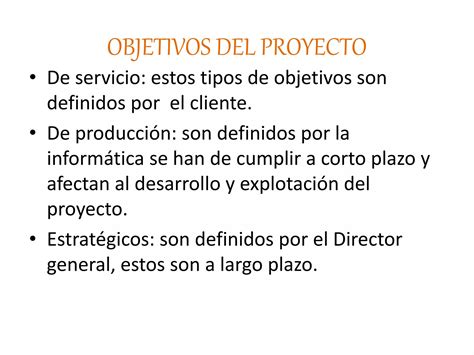 Proyectos informáticos PPT