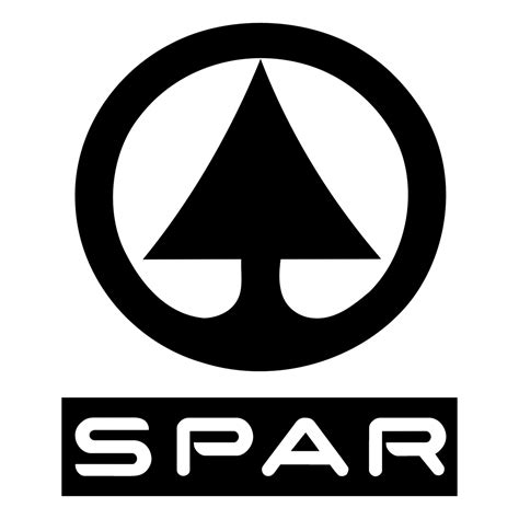 Spar Logo Black and White (1) – Brands Logos