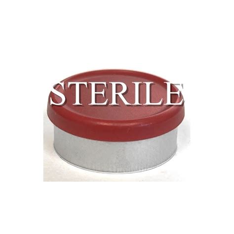 Sterile Red Mm Matte Flip Cap Vial Seals