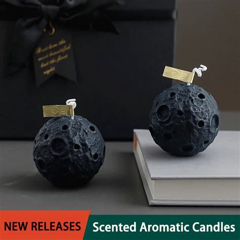 Velas Arom Ticas Perfumadas En Forma De Luna Vela De Cera De Soja