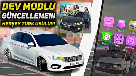 YENİ DEV MODLU GÜNCELLEME PART2 CPM TÜRK MODU Car Parking