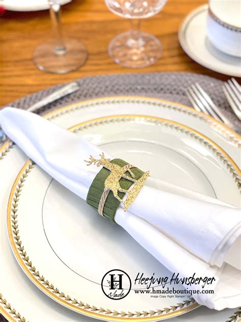 Easy Diy Holiday Napkin Rings H Made Boutique