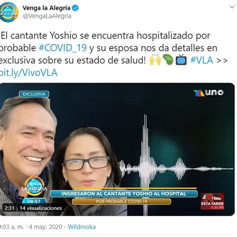 “es Increíble Lo Que Hace Este Virus En 24 Horas” Yoshio Pasó De Tener