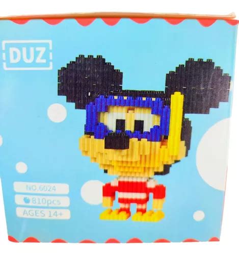 Mickey Mouse Mini Bloques Coleccionable Figura Armable