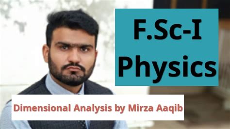 Dimensions Of Physicsfirst Chapterphysics Imirza Muhammad Aaqib