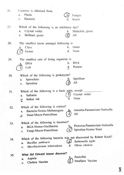 Solution Microbiology Practice Questions Studypool