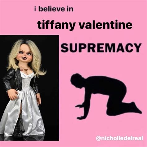 Tiffany Valentine supremacy | Bride of chucky, Chucky, Tiffany