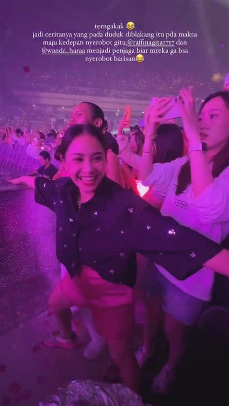 Nagita Dan Geng Nonton Konser Blackpink Di Korea