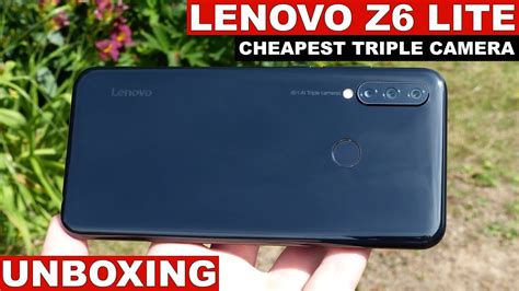 Lenovo Z Lite Unboxing Youtube